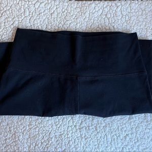 Black High-Waisted Bike Shorts 7” Inseam